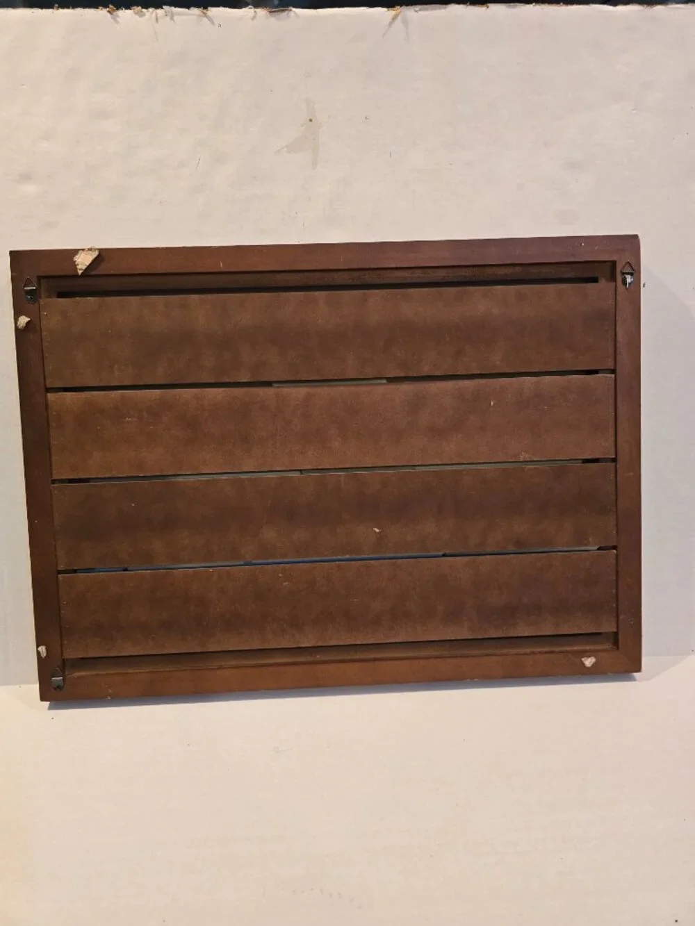 Wood Photo Clip Frame 8 Photos Rustic 21.75